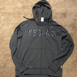 Nike Men's Dark Gray Texas Hoodie Jacket